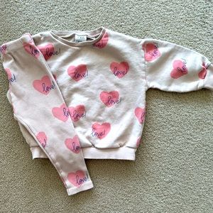 Zara pant and sweatshirt set, size 18-24M